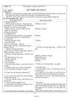 Giáo án Tuần 17 Lớp 4