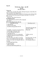 Thiết kế bài dạy lớp 4 - Tuần thứ 18