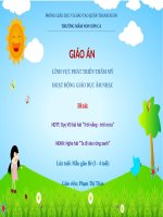 Bài giảng PP vận động trời nắng trời mưa 