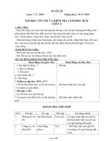 Giáo án Lớp 4 - Tuần 35 - Năm học 2009-2010 (Chuẩn kiến thức cơ bản)