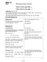 Giáo án Toán Tiết 51 đến tiết 70