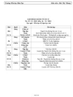 Giáo án tổng hợp các môn khối 4 - Bùi Thị Nhung - Tuần 13