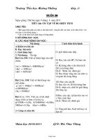 Giáo án các môn lớp 5 - Trường Tiểu học Hào Lý - Tuần 30