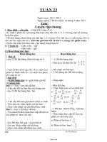 Giáo án Lớp 4 - Tuần 23 - Năm học 2010-2011