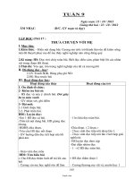 Giáo án các môn lớp 4 - Tuần 9 năm 2012