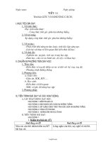 Giáo án Hình học 10 NC tiết 32: Góc và khoảng cách