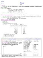 Giáo án Đại số 10 CB 4 cột tiết 48: Bài tập