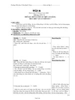 Giáo án bài học Lớp 4 - Tuần 16 - Trường Tiểu học Trần Quốc Toản