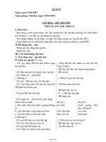 Giáo án các môn lớp 4 (chuẩn kiến thức) - Tuần 9 (buổi sáng)