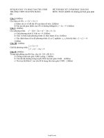 Đề thi học kỳ I trường THPT Nguyễn Đáng môn Toán- Khối 10 (Đề 1)