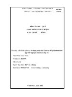 Sử dụng máy tính cầm tay để giải nhanh bài tập trắc nghiệm môn toán lớp 12