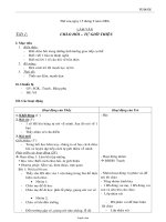 Giáo án Làm văn 2 tuần 2: Chào hỏi – tự giới thiệu