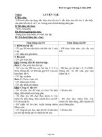 Giáo án Toán 4 tuần 18 - Thứ 4: Luyện tập