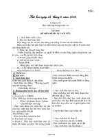 Thiết kế bài dạy lớp 4 - Tuần 1 năm 2008