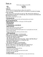 Giáo án Tuần 16 - Dạy lớp 4