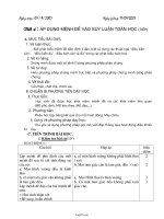 Giáo án Đại số 10 NC tiết 4: Áp dụng mệnh đề vào suy luận toán học (tiếp)