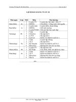 Giáo án giảng dạy các môn khối 4 - Tuần 18 năm 2010