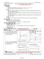 Giáo án Đại số 10 cơ bản tiết 16: Hàm số bậc hai (tt)