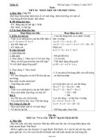 Giáo án Sáng Lớp 4 - Tuần 12 - Năm học 2013-2014