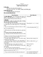 Giáo án các môn học lớp 4 - Tuần dạy học 25 năm 2014