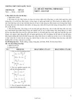 GIáo án Đại số 10 - Chương III - Bài 5: Hệ bất phương trình bậc nhất - Bài tập