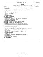 Giáo án Kĩ thuật - Cắt, khâu, thêu hoặc nấu ăn tự chọn (tt)