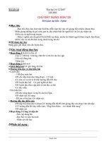 Giáo án Lớp 4 - Tuần 14 - Năm học 2007-2008 (Bản không chia cột)