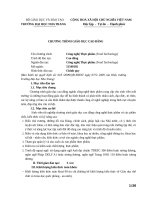 CHƯƠNG TRÌNH GIÁO DỤC CAO ĐẲNGTên chương trình: Công nghệ Thực phẩm (Food Technology)Trình độ đào tạo: Cao đẳng