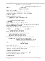 Giáo án buổi 2 - Tuần 21 Lớp 4 - Năm học 2011 - 2012