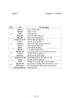 Giáo án Lớp 4 - Tuần 31 - Năm học 2010-2011 - Trần Thị Minh Nguyệt