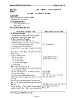 Giáo án lớp 4 - Trường T.H Đức Ninh Đông