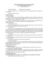 CHƯƠNG TRÌNH ĐÀO TẠO CHUYÊN NGÀNH LUẬT VÀ BẢO HIỂM HÀNG HẢI