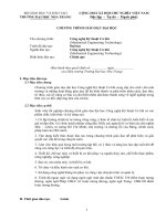 HƯƠNG TRÌNH GIÁO DỤC ĐẠI HỌCTên chương trình: Công nghệ Kỹ thuật Cơ khí(Mechanical Engineering Technology)Trình độ đào tạo: Đại học