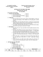 Kế hoạch năm học 2007 - 2008 nhóm bộ môn: Tin học