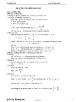 Ôn tập toán chủ đề Đại số 10