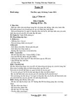 Giáo án các môn lớp 4 (chuẩn kiến thức) - Tuần 29 - Nguyễn Đình Tứ - Trường Tiểu học Thịnh Lộc