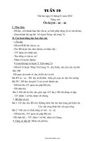 Giáo án tổng hợp khối lớp 1 - Tuần 19 đến tuần 25