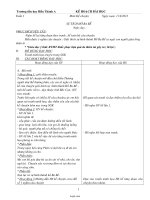 Giáo án Môn: Kể chuyện 4 - Trường tiểu học Hiếu Thành A