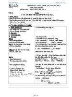 Kế hoạch bài dạy Lớp 4 - Tuần 34 - Năm học 2011-2012