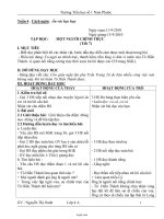 Bài soạn môn học khối 4 - Trường Tiểu học Số 1 Nam Phước - Tuần 4