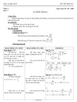 Giáo án Đại số 9 tiết 7: Luyện tập