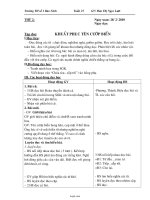 Giáo án Lớp 4 - Tuần 25 - Năm học 2009-2010 - Đào Thị Ngọc Lan (Bản mới)