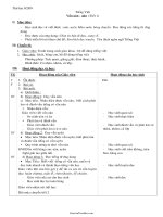 Thiết kế bài dạy lớp 1 - Tuần 24 năm học 2009