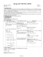 Giáo án bám sát Đại số 10 tuần 19 đến 25: Bài tập