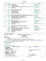 Giáo án các môn lớp 4 - Phạm Văn Chẩn - Tuần 23 (chi tiết)