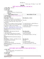 Giáo án Lớp 4 Tuần 13 - GV: Nguyễn Phương Đại