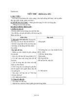 Giáo án Tập làm văn 4: Viết thư (kiểm tra viết)