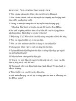 đề cương cho hs ôn tập trong thời gian nghỉ phòng dịch