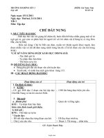 Giáo án Lớp 4 - Tuần 14 - Năm học 2011-2012 - Trịnh Thanh Thùy