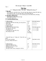 Giáo án các môn lớp 4 - Tuần 9 - Năm 2006 - 2007 - Thứ 3